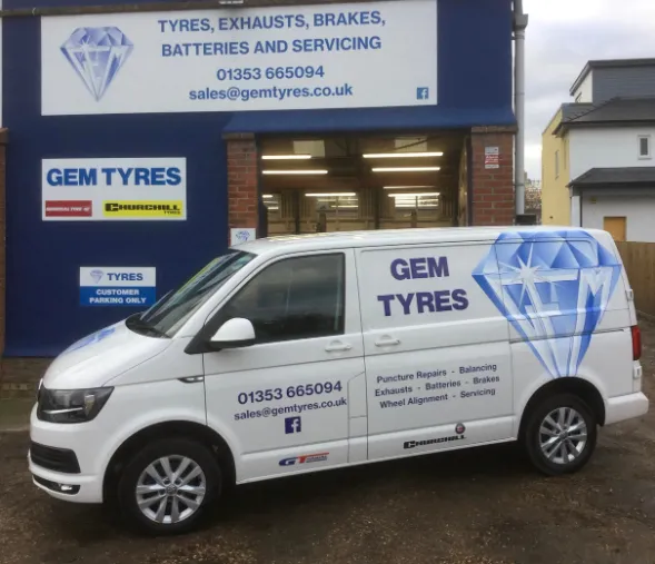 Motor trade Case Study:  How Our First Live Customer, Gem Tyres in Ely, Proved That ‘Nothing Ventured, Nothing Gained’ image 1